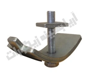 بست کمانی سایز 30 فلزی ، سی ریل و تجهیزات | برند پویا الکتریک بهاران