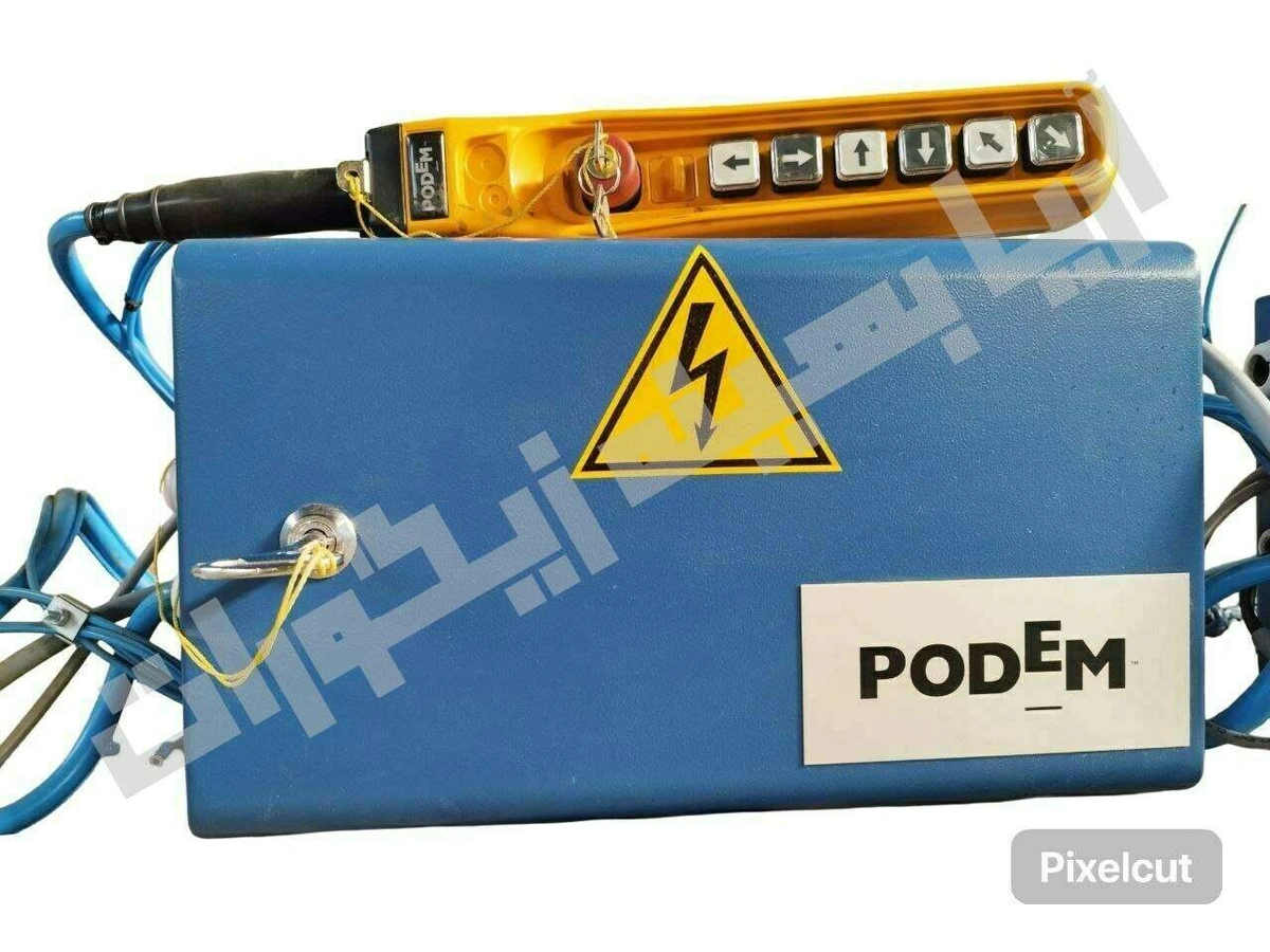 جعبه برق فابریک وینچ 10 تن تک سرعت پودم