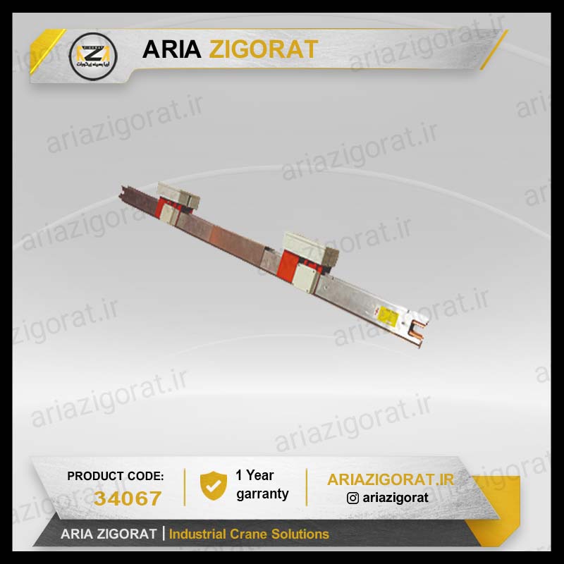 درز انبساط شین آلومینیوم 80 و 120 و 240 آمپر شین بسته کاور آلومینیوم جرثقیل سقفی