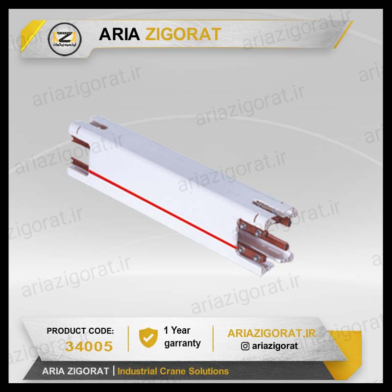 شین بسته پی وی سی (PVC) 25 تا 240 آمپر 4 و 5 خط معمولی،زیپ دار،هادی استیل کاور PVC جرثقیل